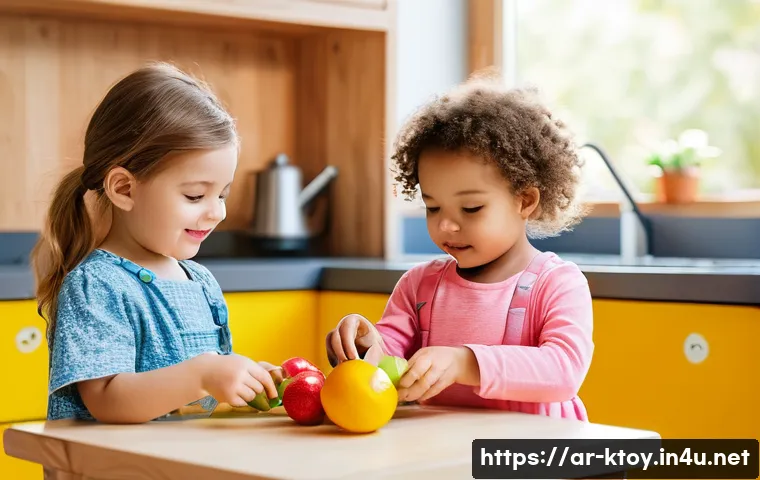 주방완구 제조 공정 - **Prompt:** A vibrant, sun-drenched scene inside a modern, family-friendly home, featuring a beautif...